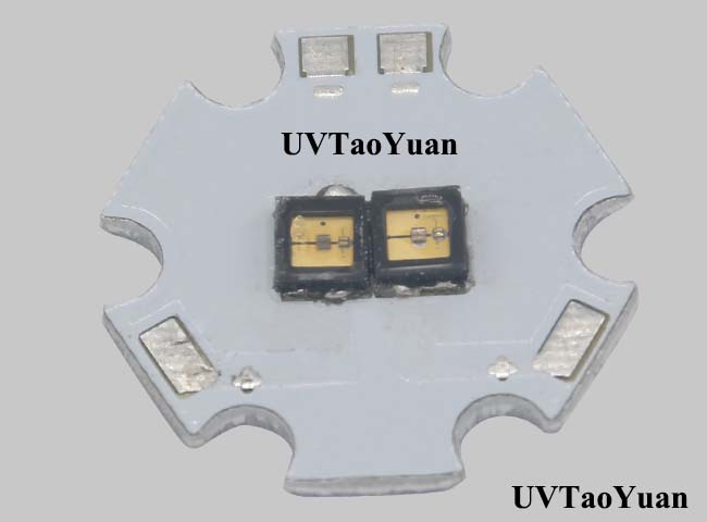 UVC LED 265nm 2Chip 8mW Φ20mm